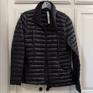 lululemon athletica Black Quilted Puffer Jacket